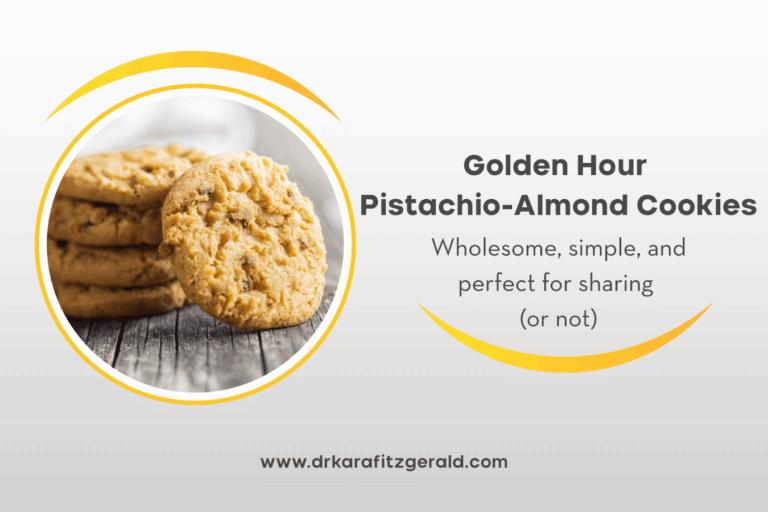 Healthy cookie recipe